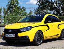 Представлена заряженная версия Lada Vesta